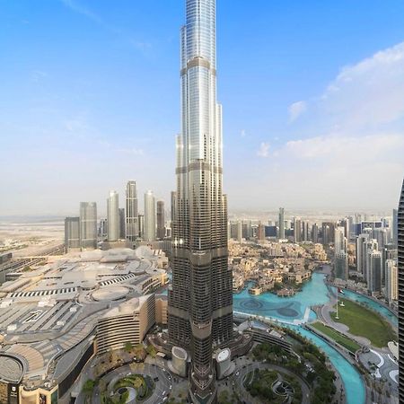 First Class 3Br With Full Burj Khalifa And Fountain View Dubai Exterior photo