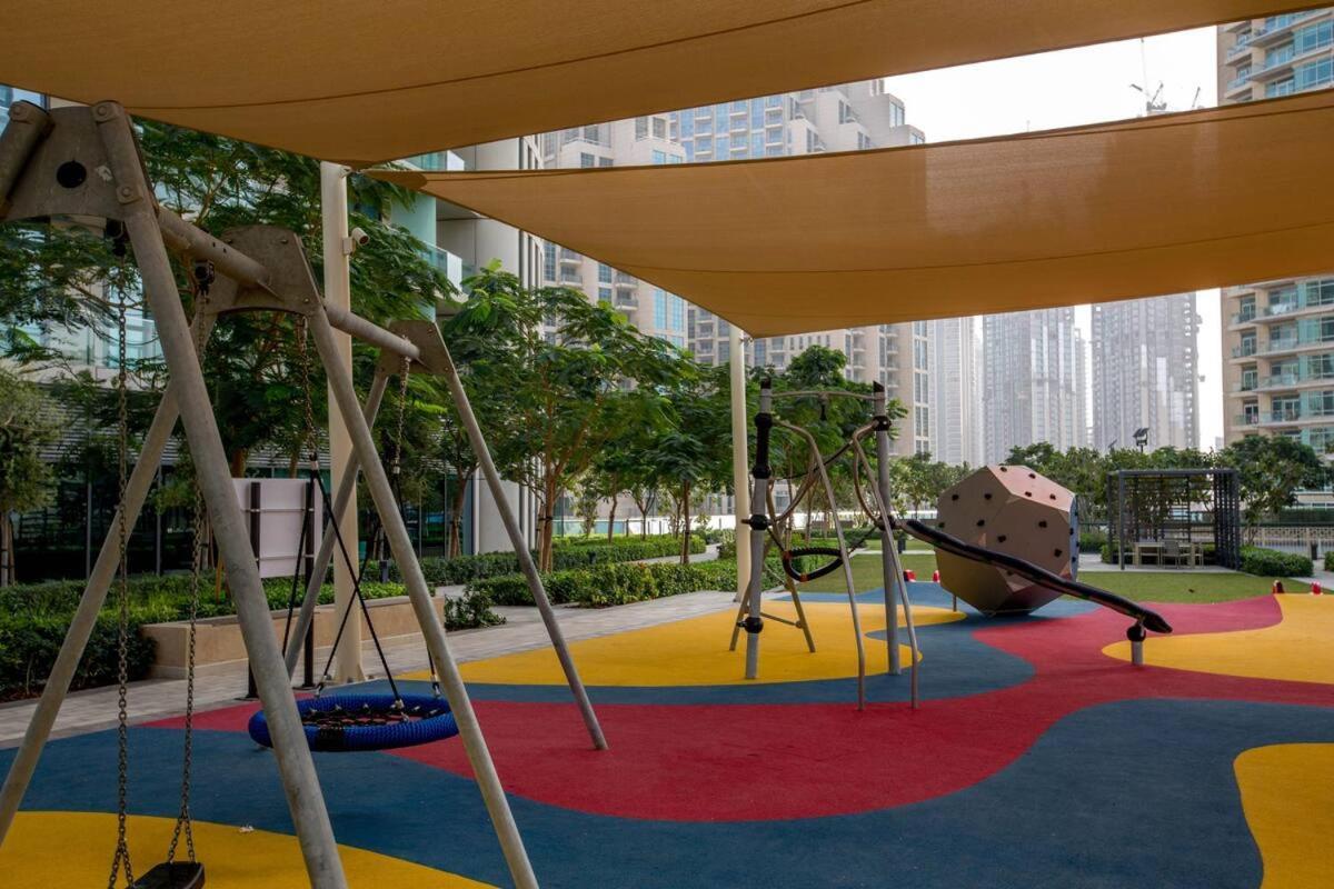 First Class 3Br With Full Burj Khalifa And Fountain View Dubai Exterior photo