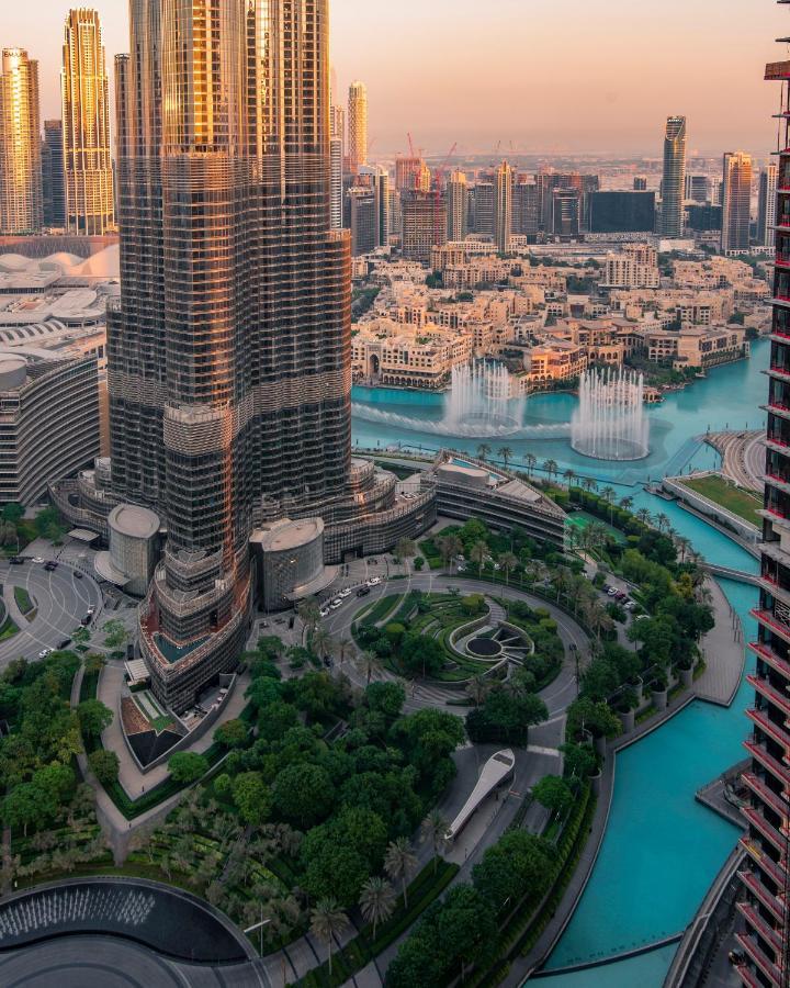 First Class 3Br With Full Burj Khalifa And Fountain View Dubai Exterior photo