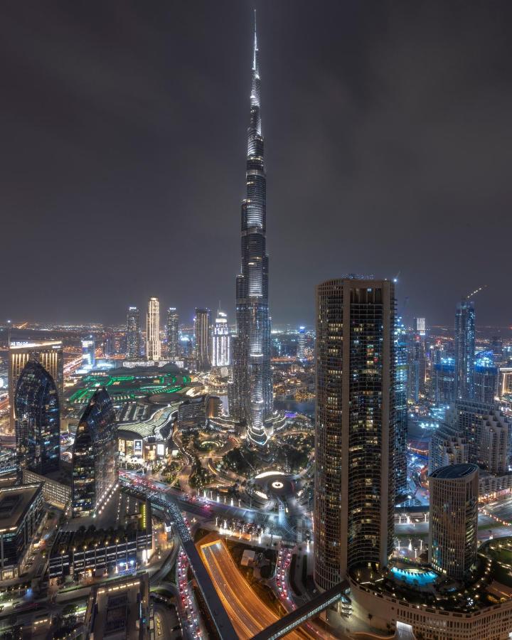 First Class 3Br With Full Burj Khalifa And Fountain View Dubai Exterior photo