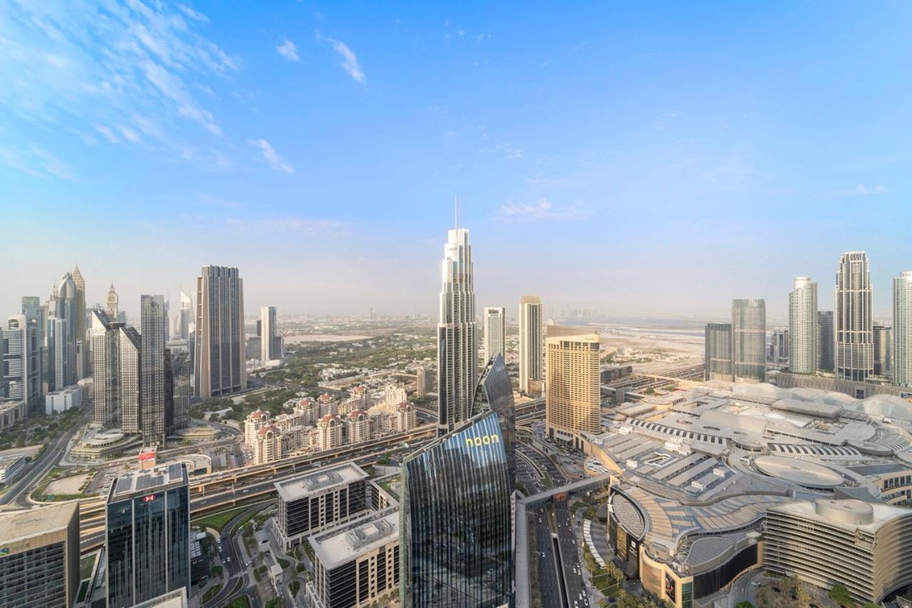 First Class 3Br With Full Burj Khalifa And Fountain View Dubai Exterior photo