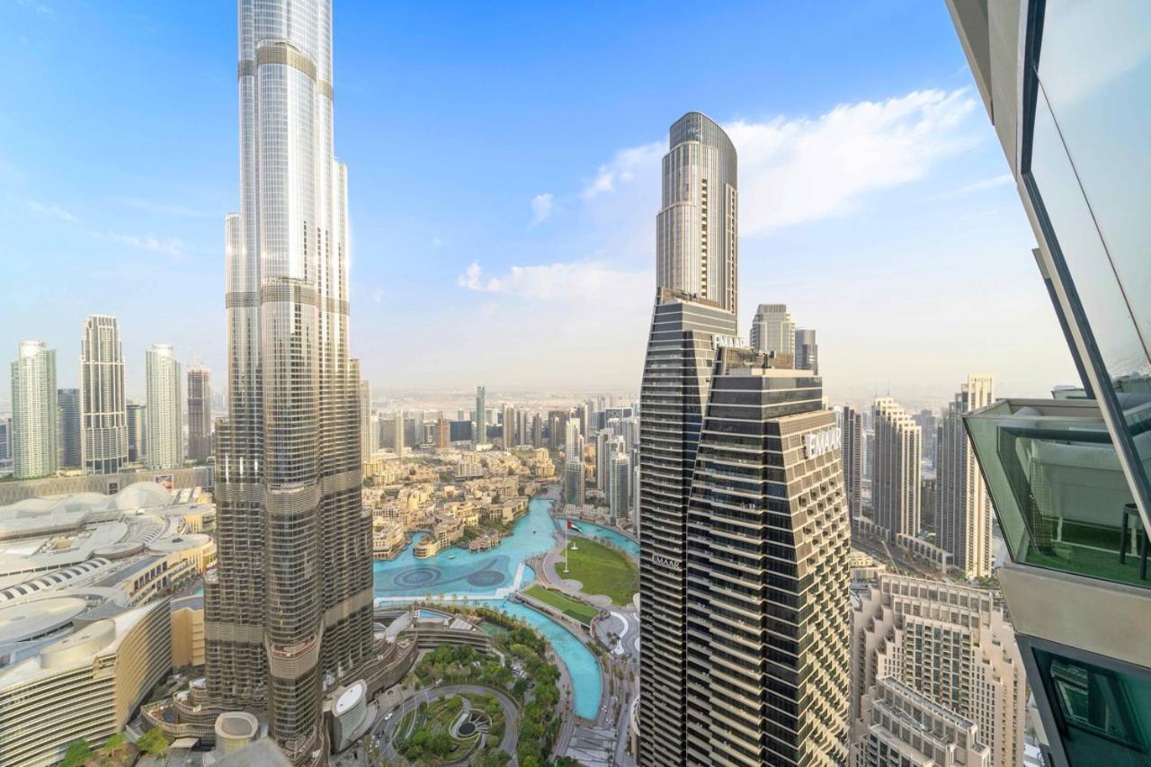First Class 3Br With Full Burj Khalifa And Fountain View Dubai Exterior photo