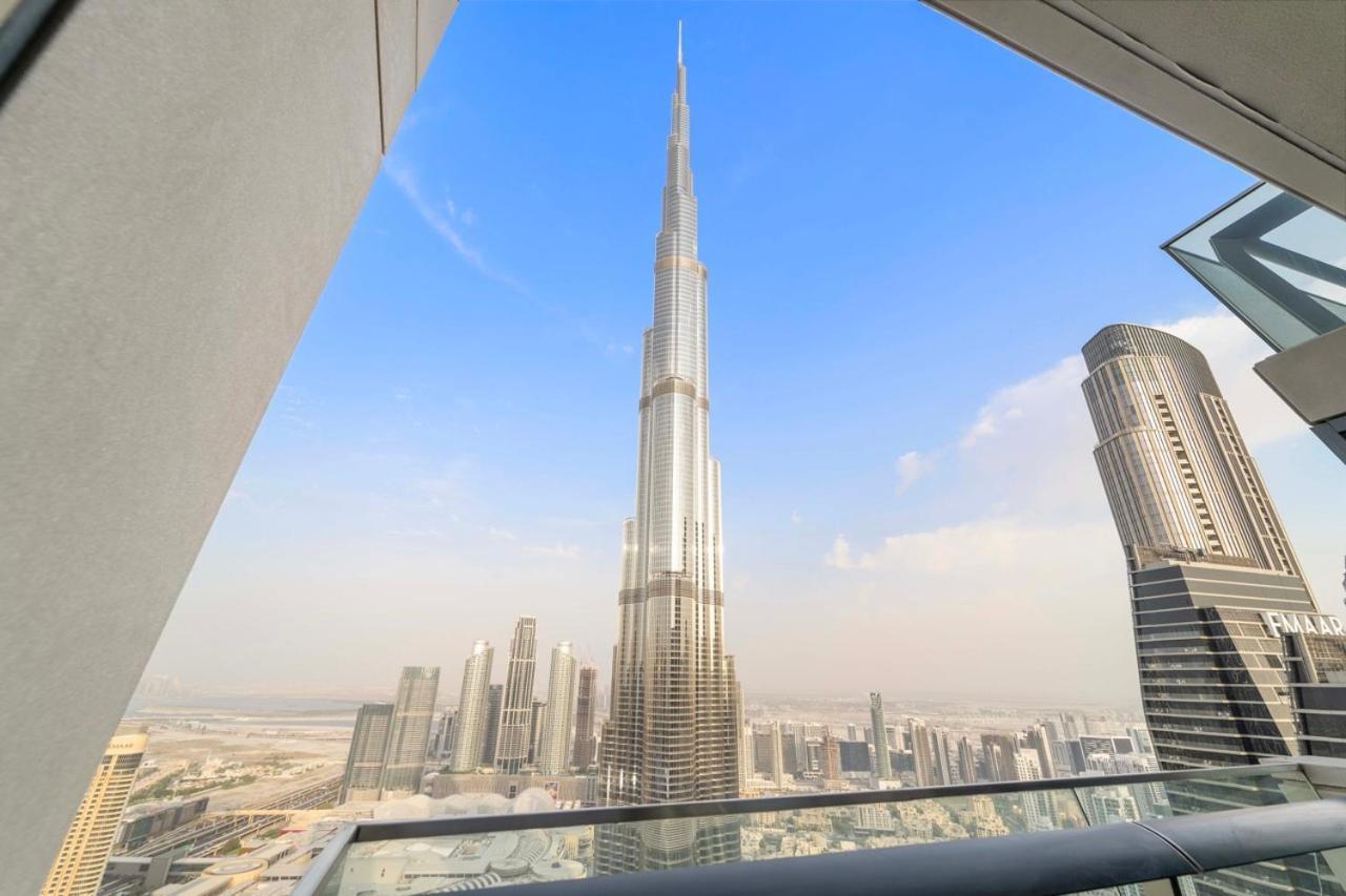 First Class 3Br With Full Burj Khalifa And Fountain View Dubai Exterior photo