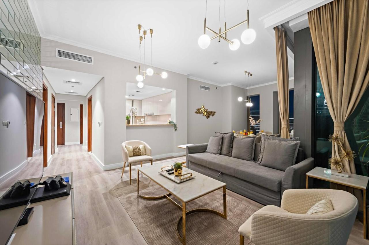 First Class 3Br With Full Burj Khalifa And Fountain View Dubai Exterior photo