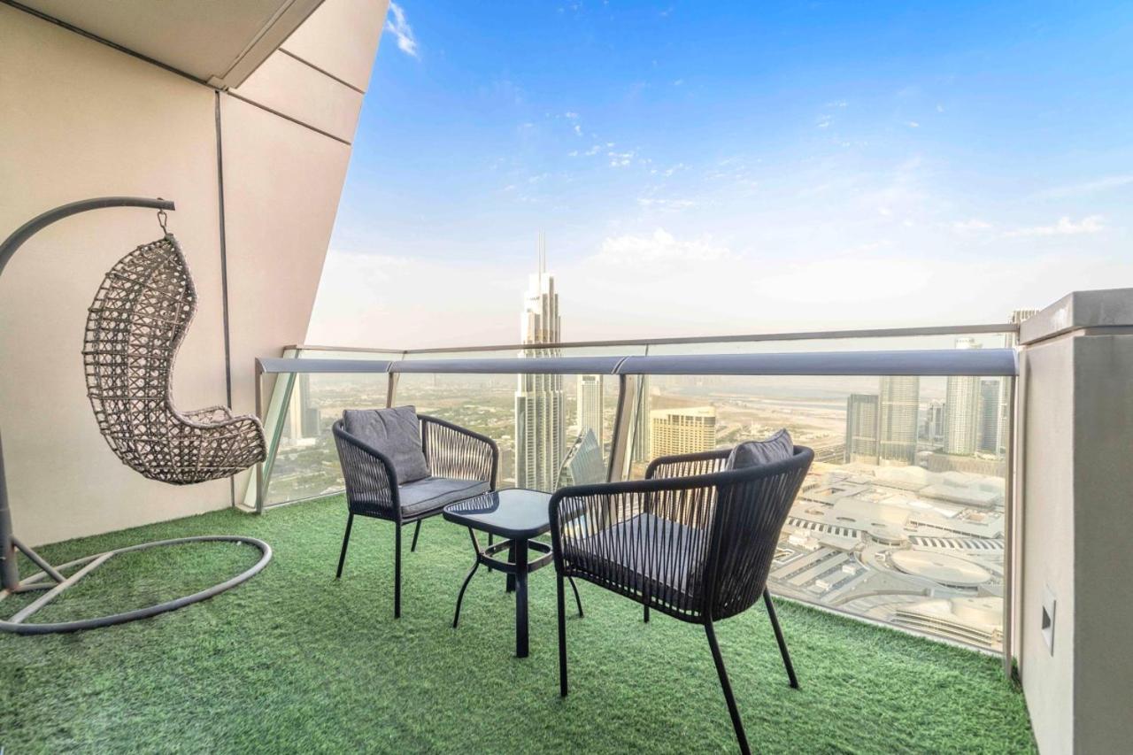 First Class 3Br With Full Burj Khalifa And Fountain View Dubai Exterior photo