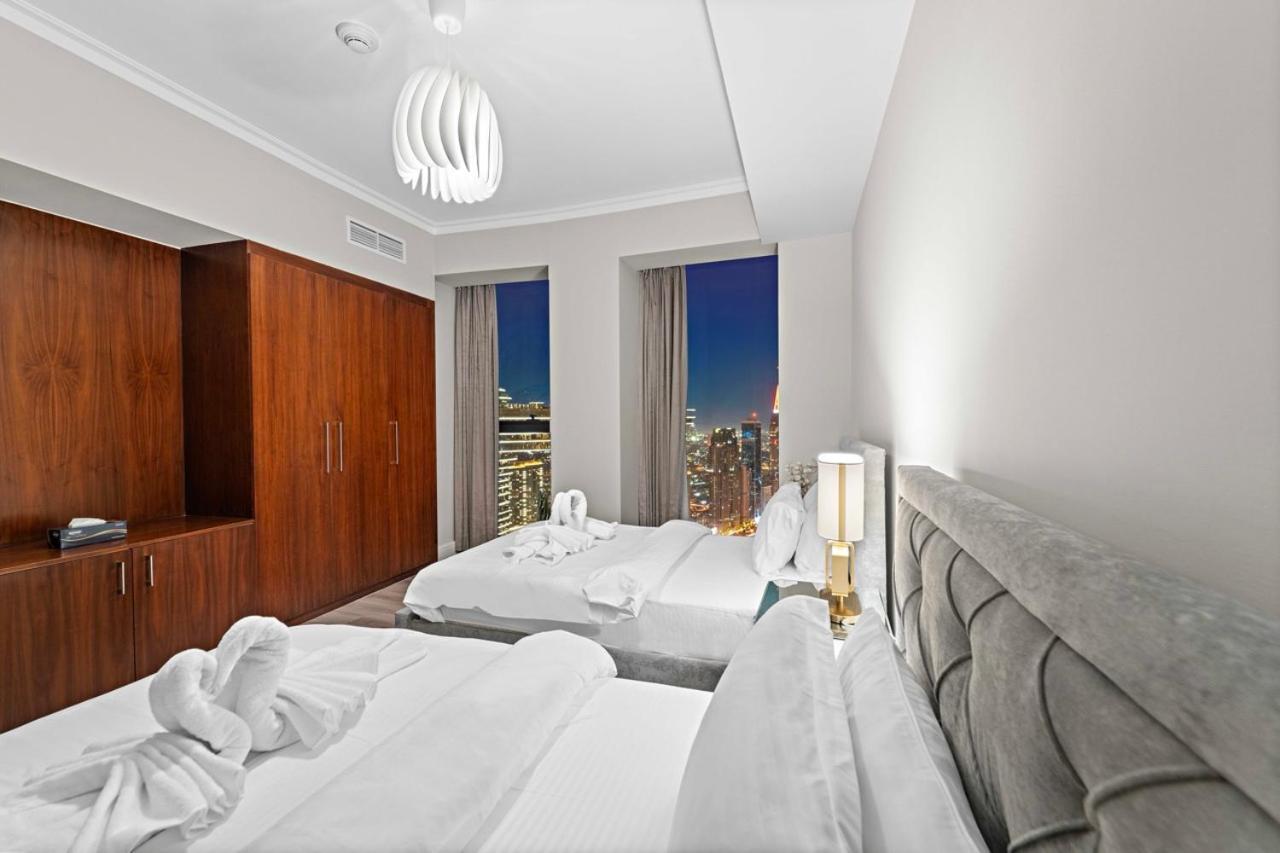 First Class 3Br With Full Burj Khalifa And Fountain View Dubai Exterior photo