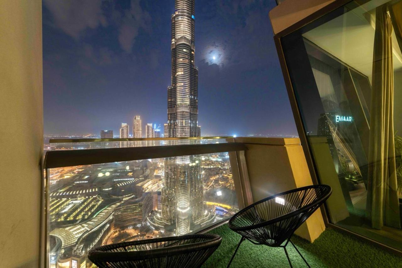 First Class 3Br With Full Burj Khalifa And Fountain View Dubai Exterior photo