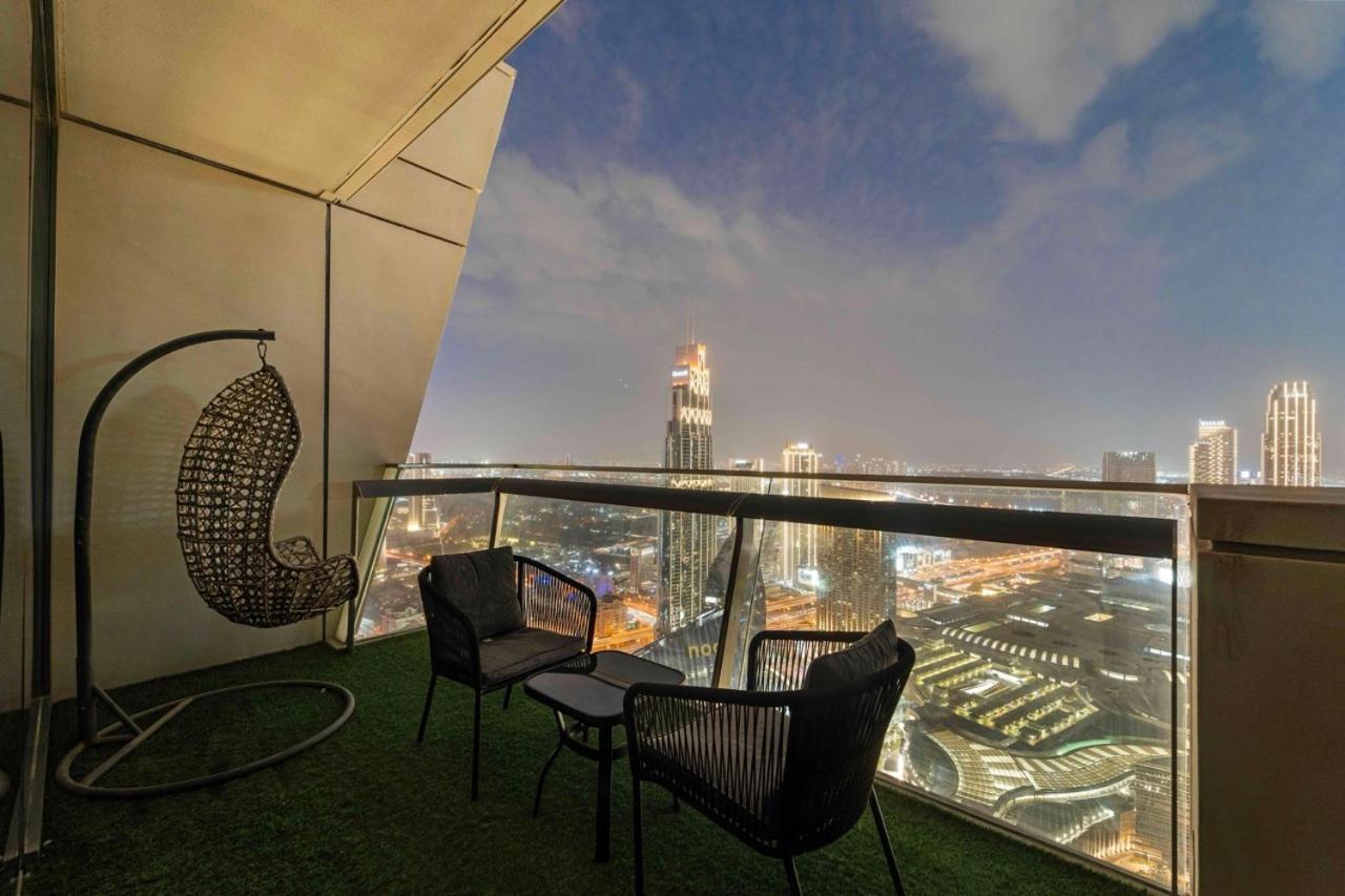 First Class 3Br With Full Burj Khalifa And Fountain View Dubai Exterior photo