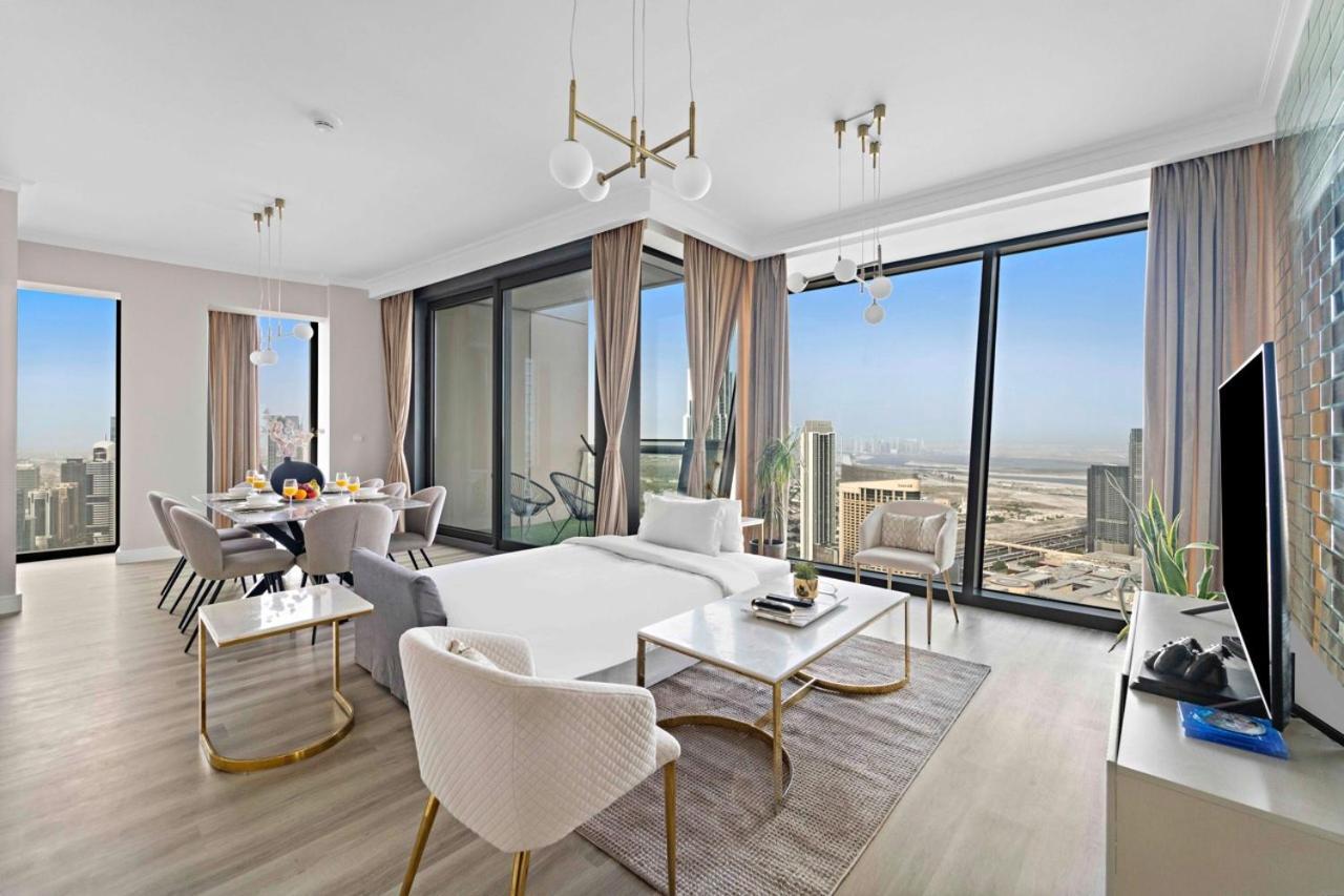 First Class 3Br With Full Burj Khalifa And Fountain View Dubai Exterior photo